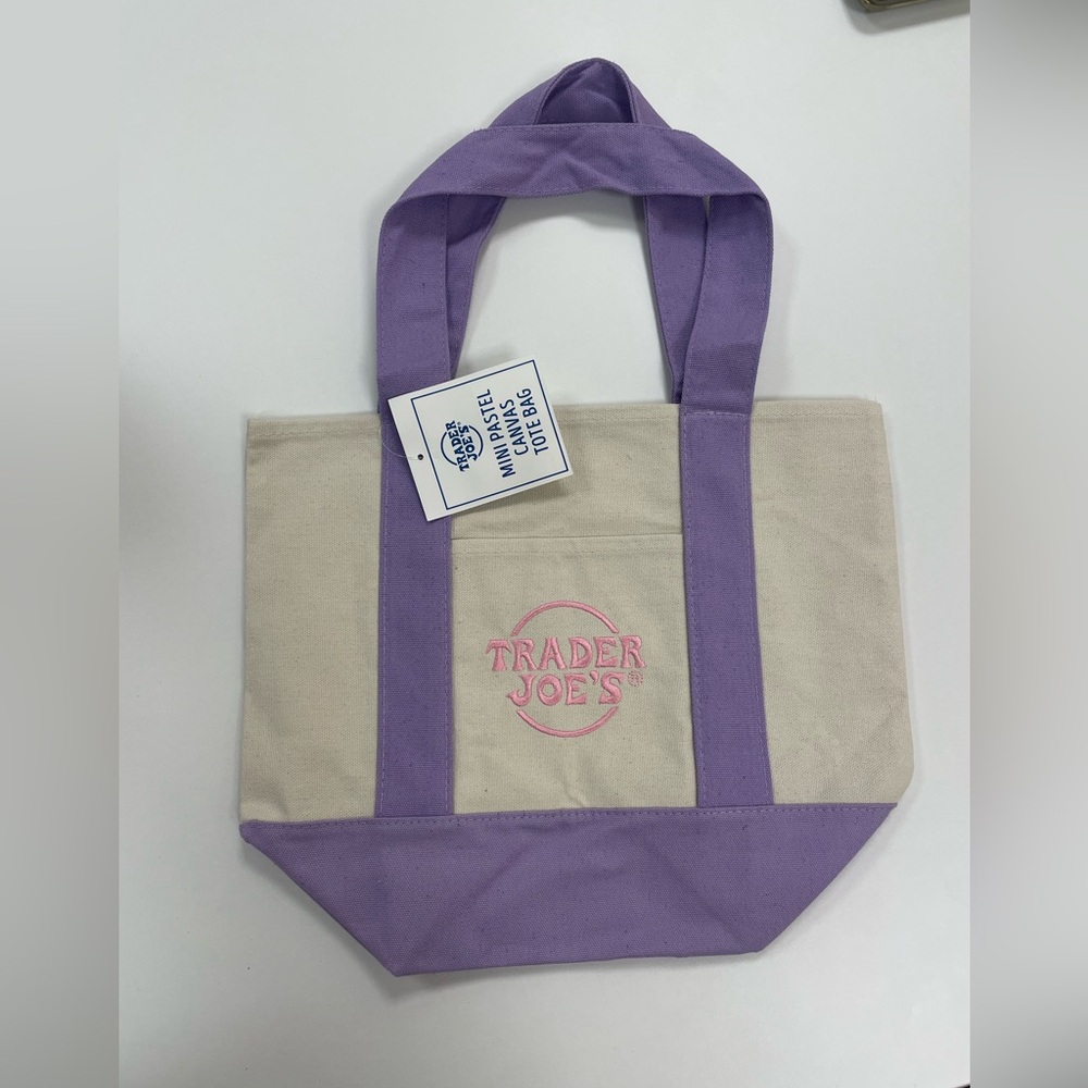 Trader Joe’s Mini Pastel Tote Bags